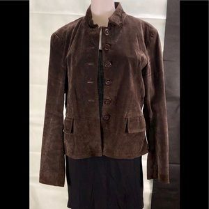 Chadwicks.-Suede leather jacket brown    Size L
